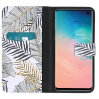 imoshion Design Softcase Bookcase Galaxy S10 - Glamour Botanic