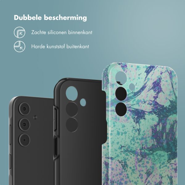 Selencia Vivid Tough Backcover Samsung Galaxy A15 (5G/4G) - Fresh Paint Green