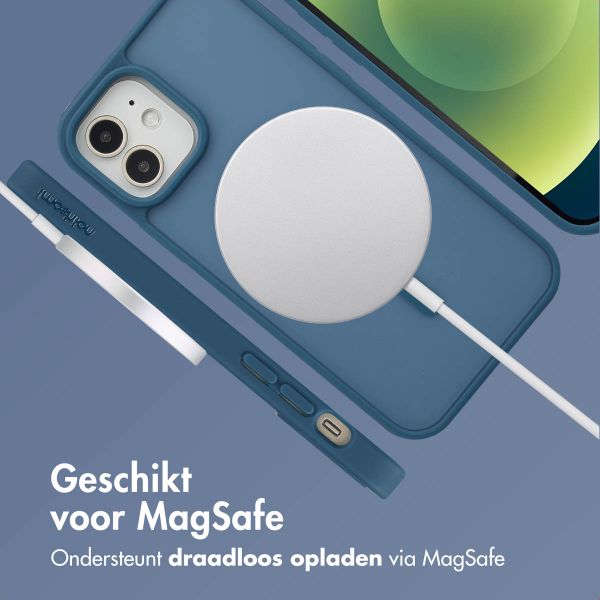 imoshion Color Guard Backcover met MagSafe iPhone 12 (Pro) - Donkerblauw