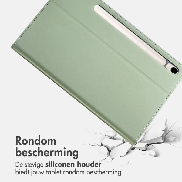Accezz Classic Tablet Case Samsung Galaxy Tab S10 Lite / S9 11.0 inch / Tab S10 FE / S9 FE 10.9 inch - Groen