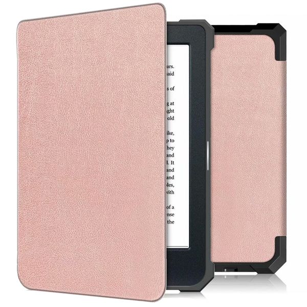 imoshion Slim Soft Case Sleepcover Kobo Nia - Rosé Goud