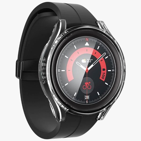 Spigen Thin Fit™ Case voor de Samsung Galaxy Watch 5 Pro - 45 mm - Transparant