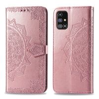 imoshion Mandala Bookcase Samsung Galaxy M31s - Rosé Goud