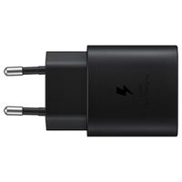 Samsung Originele Fast Charging Adapter USB-C Samsung Galaxy S23 Ultra - Oplader - USB-C aansluiting - 25 Watt - Zwart