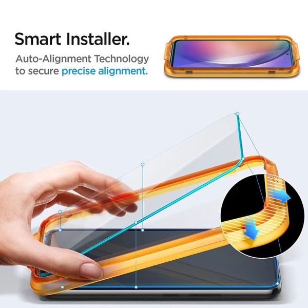 Spigen GLAStR EZ Fit Screenprotector + Applicator Samsung Galaxy A54 (5G)