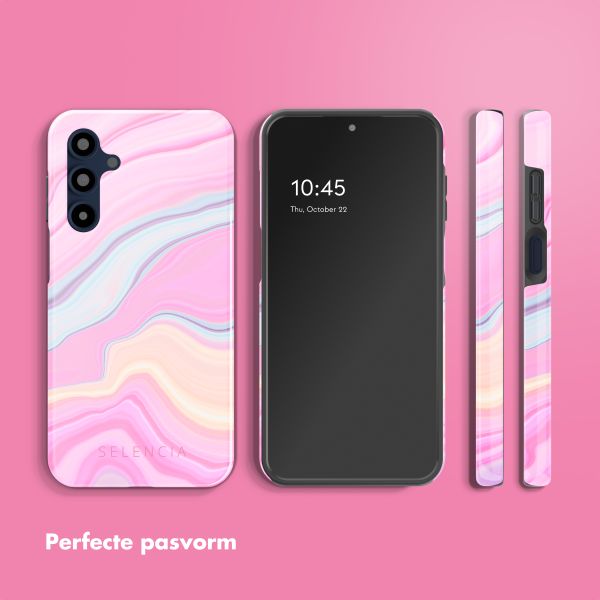 Selencia Vivid Backcover Samsung Galaxy A16 - Pastel Lipstick Marble
