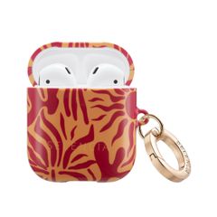 Selencia Vivid Case Apple AirPods 1 / 2 - Tropical Vibes Apricot