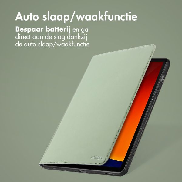 Accezz Classic Tablet Case Samsung Galaxy Tab S10 Lite / S9 11.0 inch / Tab S10 FE / S9 FE 10.9 inch - Groen