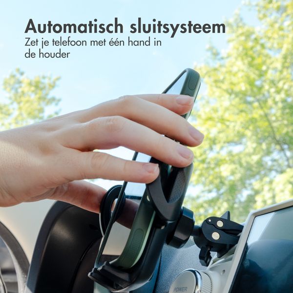imoshion Telefoonhouder auto - Universeel - Verstelbaar - Ventilatierooster - Zwart