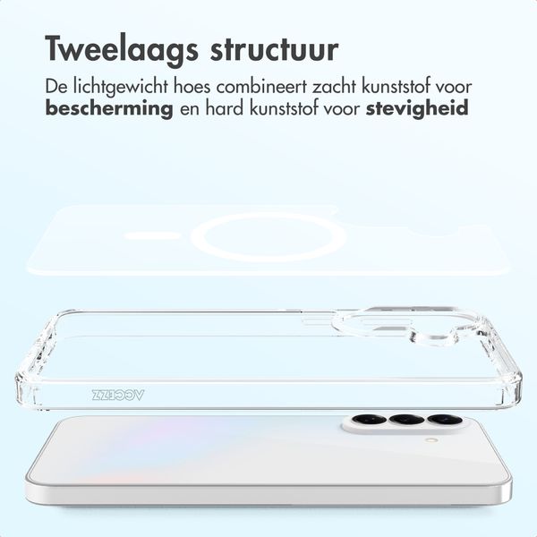 Accezz Xtreme Impact Backcover met MagSafe Samsung Galaxy A37 (5G) - Transparant