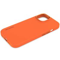 Decoded Silicone Backcover MagSafe iPhone 15 - Oranje