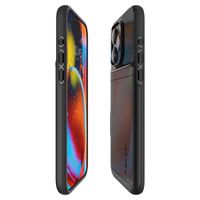 Spigen Slim Armor CS Backcover iPhone 15 Pro Max - Zwart