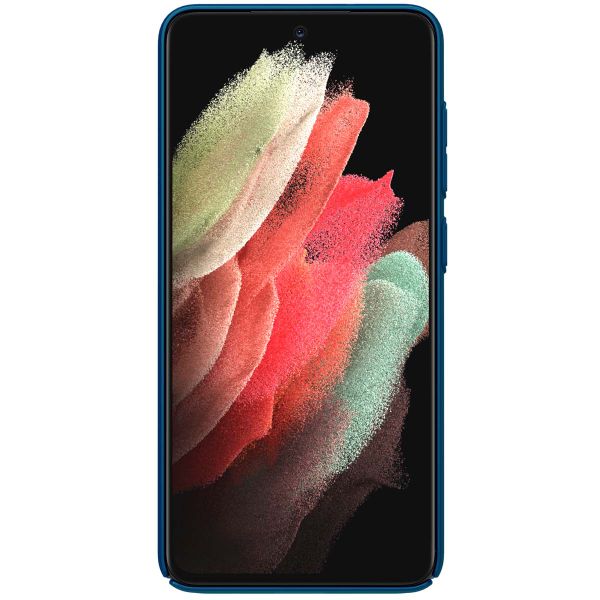 Nillkin Super Frosted Shield Case Samsung Galaxy S21 FE - Blauw