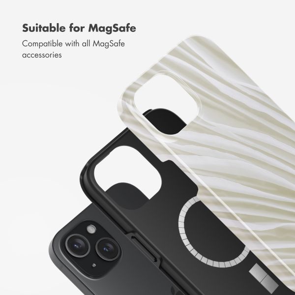 Selencia Vivid Back Cover with MagSafe Apple iPhone 15 - Nature Light Brown