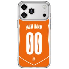 Ontwerp je eigen Nederlands Elftal Clear Backcover Apple iPhone 17 Pro - Nederlands Elftal '04