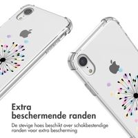 imoshion Design hoesje met koord iPhone Xr - Sandstone Dandelion