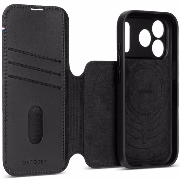 Decoded 2 in 1 Leather Detachable Wallet MagSafe Apple iPhone 18 Pro Max / 17 Pro Max - Black