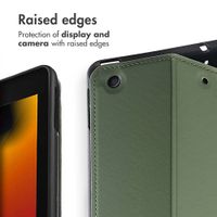 Accezz Classic Tablet Case Apple iPad 9 (2021) 10.2 inch / iPad 8 (2020) 10.2 inch / iPad 7 (2019) 10.2 inch - Green