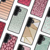 imoshion Design hoesje Samsung Galaxy S26 FE - Smoke Green Flowers