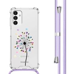 imoshion Design hoesje met koord Samsung Galaxy A13 (5G) - Sandstone Dandelion