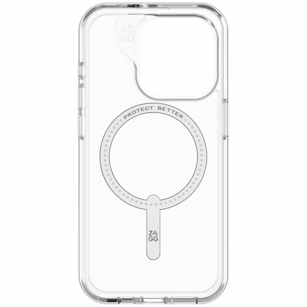 ZAGG Crystal Palace Snap Backcover MagSafe Apple iPhone 15 Pro - Transparant