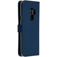 Selencia Echt Lederen Bookcase Samsung Galaxy S9 Plus