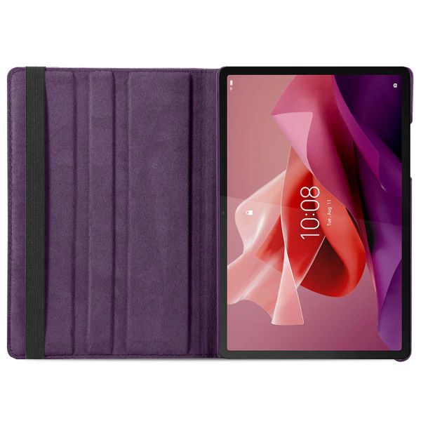 imoshion 360° draaibare Bookcase Lenovo Tab P12 - Paars