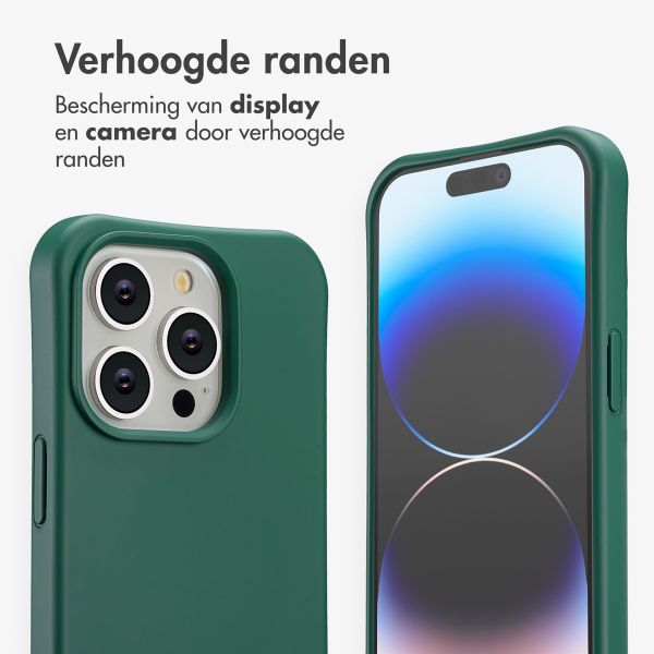 imoshion Color Backcover met afneembaar koord met MagSafe Apple iPhone 14 Pro - Donkergroen