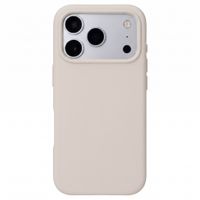 Accezz Liquid Silicone Backcover met MagSafe Apple iPhone 18 Pro / 17 Pro - Stone