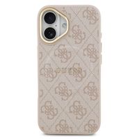 Guess Classic 4G Logo Backcover met MagSafe Apple iPhone 17 - Roze
