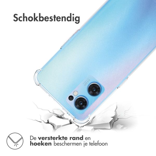 imoshion Shockproof Case Oppo Find X5 Lite 5G - Transparant