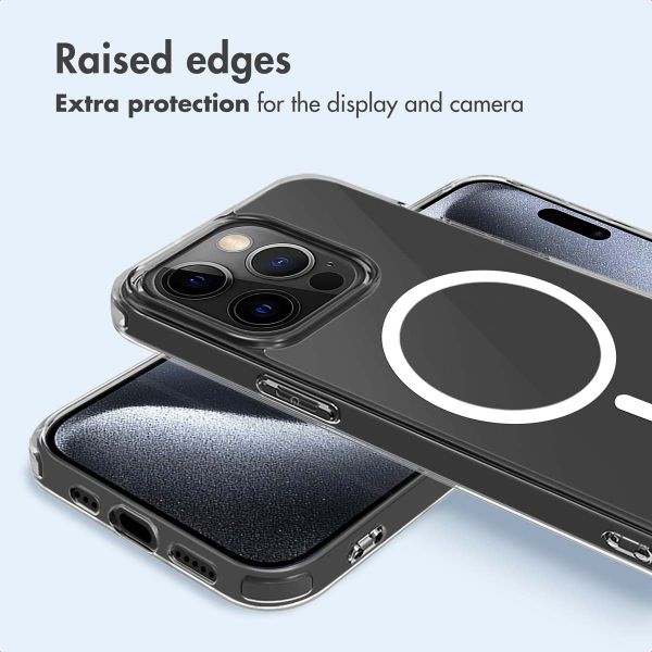 imoshion Protective Back Cover with MagSafe Apple iPhone 15 Pro - Transparent