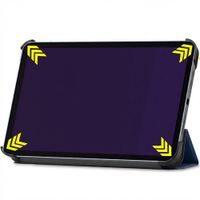 imoshion Trifold Bookcase Apple iPad Mini 7 (2024) / iPad Mini 6 (2021) - Donkerblauw