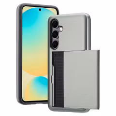 imoshion Backcover met pasjeshouder Samsung Galaxy S24 FE - Donkergroen