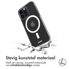 Accezz Clear Backcover met MagSafe Apple iPhone 14 Pro - Transparant