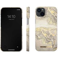 iDeal of Sweden Fashion Backcover iPhone 14 Plus - Sparkle Greige Marble