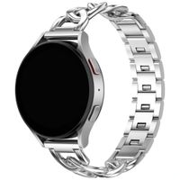 Selencia Chain bandje  - Universeel 18 mm aansluiting - Zilver