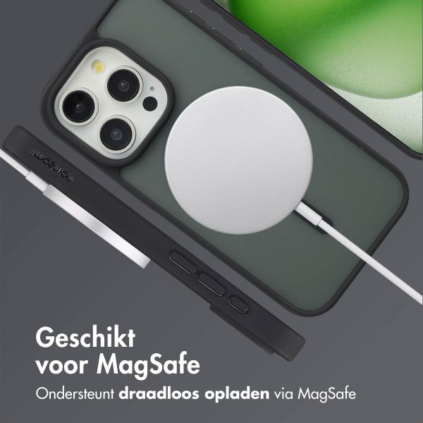 imoshion Color Guard Backcover met MagSafe Apple iPhone 15 Pro - Zwart