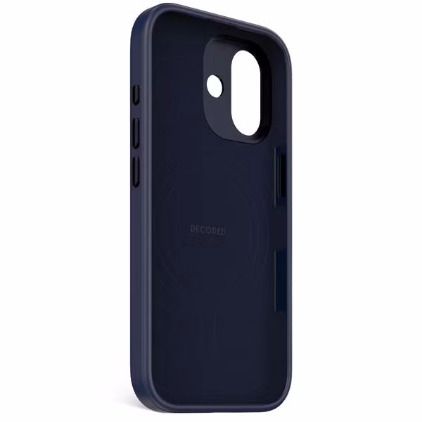 Decoded Silicone Backcover MagSafe Apple iPhone 17 - True Navy