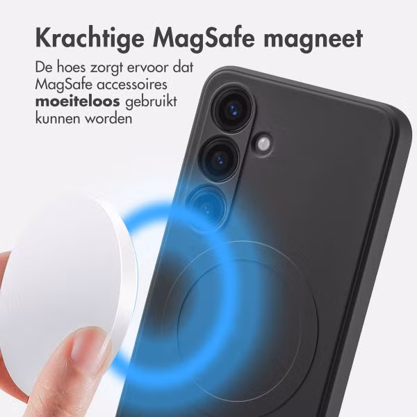imoshion Color Backcover met MagSafe Samsung Galaxy S24 - Zwart