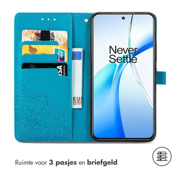 imoshion Mandala Bookcase OnePlus Nord CE 4 - Turquoise