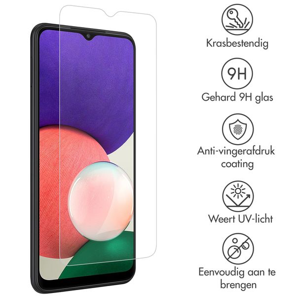 Accezz Gehard Glas Screenprotector Samsung Galaxy A22 (5G)
