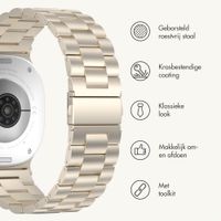imoshion Stalen bandje Samsung Galaxy Watch 9 (40/44mm) / Watch 8 (40/44mm) / Classic (46mm) - Sterrenlicht