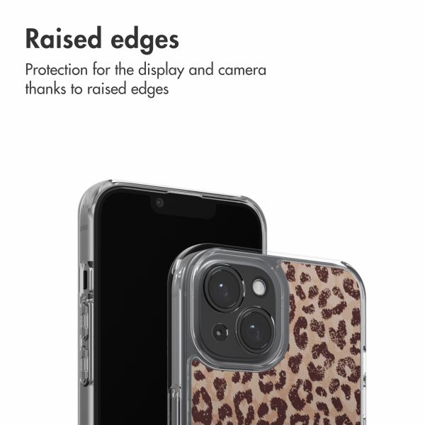 imoshion Design hoesje Apple iPhone 15 - Leopard Mood