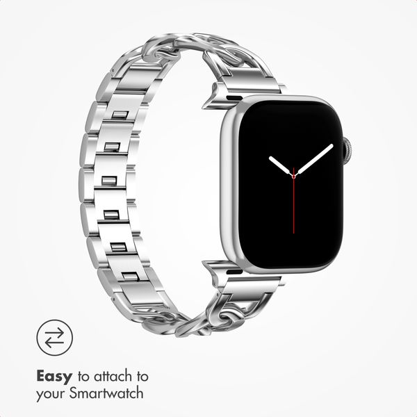 Selencia Chain band Apple Watch | 38/40/41/42 mm - Silver