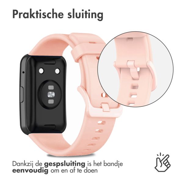 imoshion Siliconen bandje Huawei Watch Fit - Roze