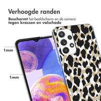 imoshion Design hoesje Samsung Galaxy A23 (5G) - Luipaard / Zwart