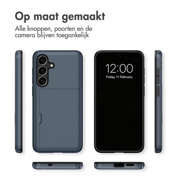 imoshion Backcover met pasjeshouder Samsung Galaxy S26 FE - Donkerblauw