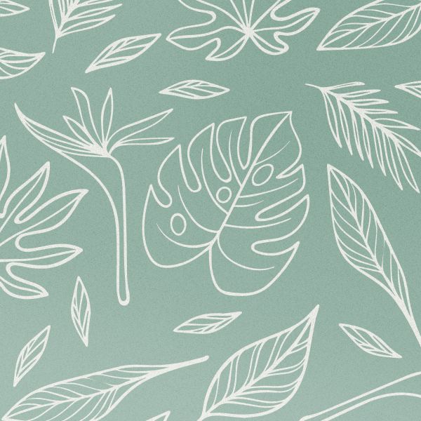 imoshion Design hoesje Apple iPhone 14 - Leaves Line-Art