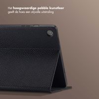 Selencia Riva Bookcase Samsung Galaxy Tab A9 Plus - Zwart